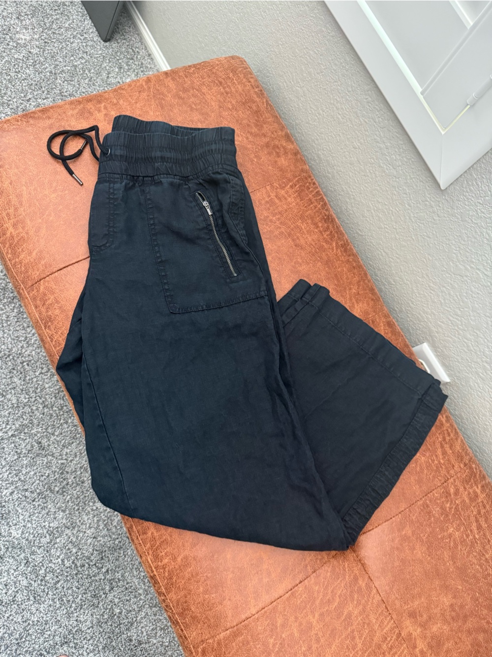 ATHLETA Cabo wide leg linen pants
